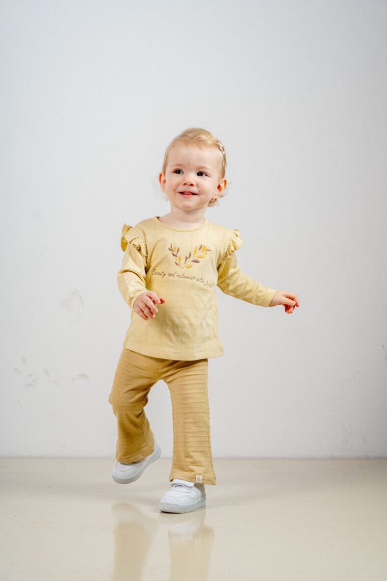 Ensemble bébé fille en coton