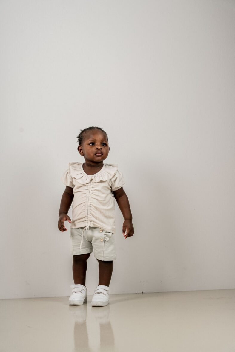 Ensemble bébé fille en coton