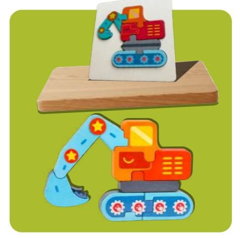 Puzzle véhicule de chantier