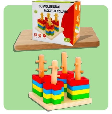 Colonne à enclenchement